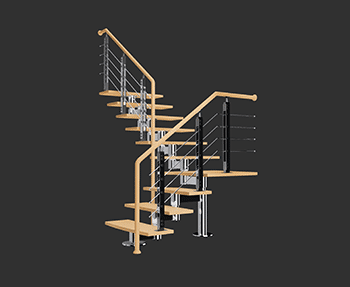 Enscape楼梯SketchUp草图大师模型下载07681