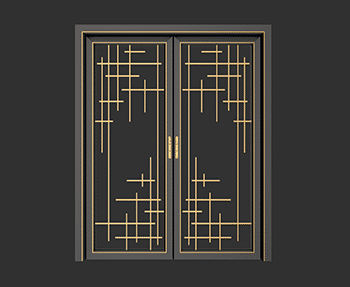 室内门SketchUp草图大师SU模型下载07934