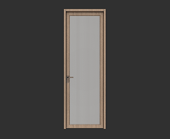 室内门SketchUp草图大师SU模型下载07975